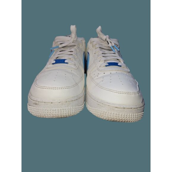 Nike Air Force 1'07 LV8 Sail/Blue Chill-Medium Blue Men Size 11.5 - Picture 10 of 14